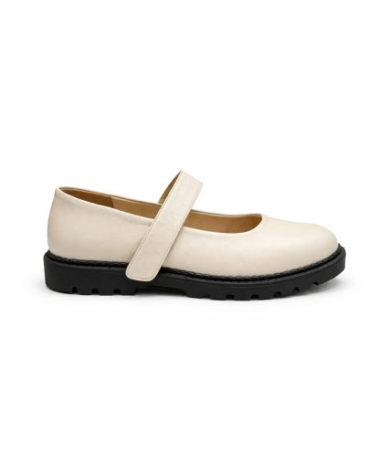 Meryjane Kids Leather Offwhite