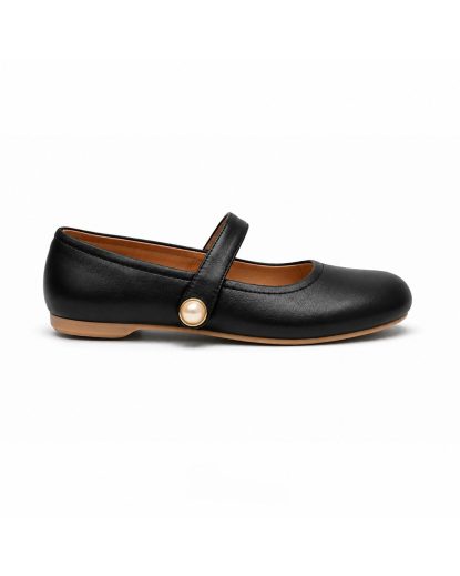 Ballerina Kids Leather Black